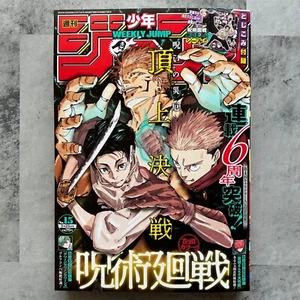 Weekly Shonen Jump No.15 Mar 2024 w/ Jujutsu Kaisen Stickers magazine Japan - Picture 1 of 8