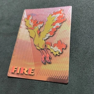 Pokemon Meiji Get Card Super Collection SILVER METALIC Moltres C417 - Picture 1 of 9