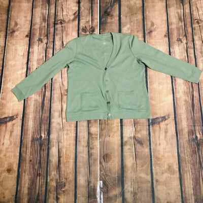 Cárdigan para mujer HASTING & SMITH grande inteligente informal acadamia cuello en V botón Foto 1 de 4