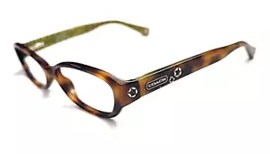 Coach HC6015 5031 Delaney Tortoise Brown Green Eyeglasses Frame 50-16 130 - Picture 1 of 6