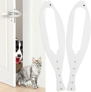 2Pcs Cat Door Holder Latch Larger Cat Door Alternative to Keep Dogs Out of Cat L - Picture 1 of 7