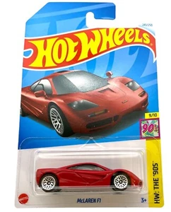Hot Wheels 2024 McLaren F1 #243 Red Case Q Mainline - Bild 1 von 8
