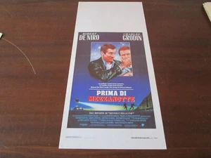 LOCANDINA ORIGINALE PRIMA DI MEZZANOTTE ROBERT DE NIRO 1988 - Picture 1 of 2