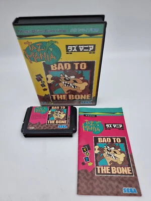 Taz Mania Bad to The Bone Megadrive Japan Used - Image 1 of 4