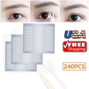 240PCS Eyelid Tape Adhesive Tool Eye Lift Strips Lace Stickers Invisible stylish - Picture 1 of 11