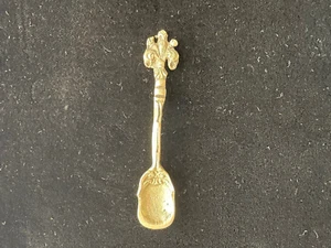 Cuchara de sal pequeña miniatura souvenier de 2,25 pulgadas hecha en Italia - Imagen 1 de 5