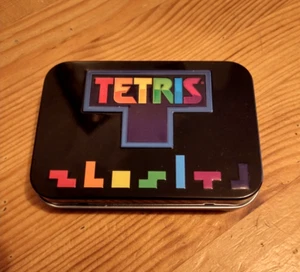 Tetris Handheld Electronic Game in a Tin - Picture 1 of 2