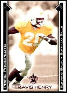 Pacific Vanguard #2 2001 Travis Henry - Prime Prospects bronce ¡envío gratuito! - Imagen 1 de 2