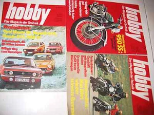 3 Hefte Auto + Motorrad Test Hobby Technik Magazin 1971 - Picture 1 of 1