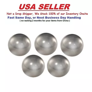 Bola de rodamiento de acero inoxidable Precision 304 de 5 piezas - 1" pulgadas (nunca se oxidará) - Imagen 1 de 4