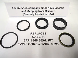 Ersetzt 87311846 Dichtungssatz Case IH & New Holland Lader (5 Stück wie OEM) - Bild 1 von 6
