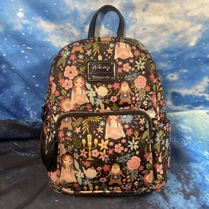 Loungefly Disney Belle Beauty and The Beast Satin Mini Backpack - Picture 1 of 17