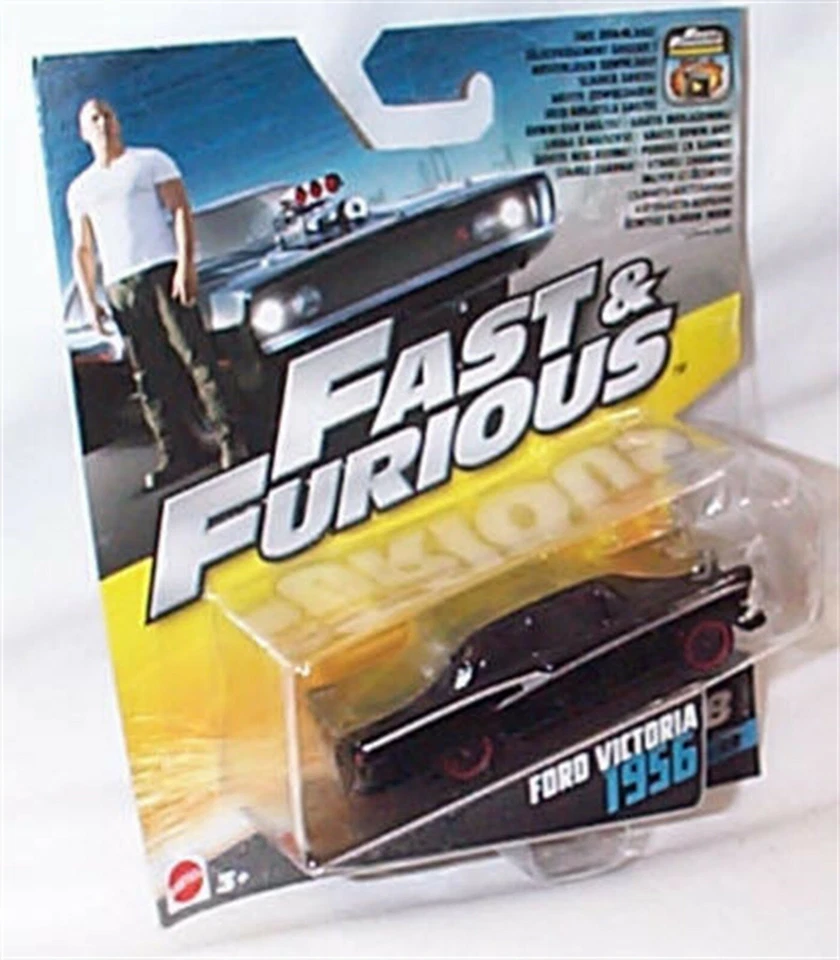 Fast & Furious F8 Ford Victoria 1956  New on blister card 1-55 scale Mattel - Image 1 of 1