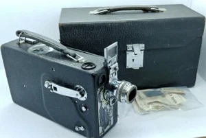 Antique KODAK model K 16 mm CINE Camera w/25 mm F/1.9 ANASTAGMAT Lens - Picture 1 of 11
