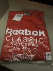 REEBOK GP FLEECE CREW FLEECE SWEATSHIRT CLASSICS INTERNATIONAL HERREN GRANDE LARGE - Bild 1 von 1