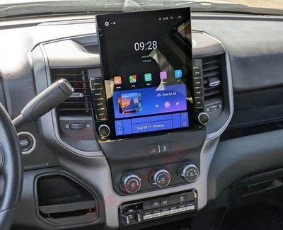 For Ram 1500 2500 3500 2019-2024 Android 15 Carplay Car Stereo Radio GPS - Image 1 of 4