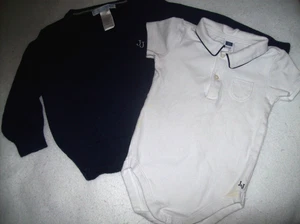 Niño 6-12 M: Janie and Jack Conjunto de 2 piezas: J & J CLÁSICOS Logo Suéter y Logo Body - Imagen 1 de 4
