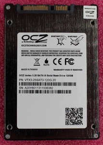 VTX3-25SAT3-120G - Vertex 3 120GB 2.5 inch SATAIII SSD - Picture 1 of 2