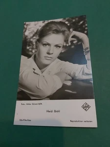 Heidi Brühl ,  Autogrammkarte , unsigniert - Bild 1 von 2