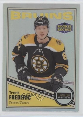 2019-20 O-Pee-Chee Platinum Retro Rookie Rainbow Trent Frederic #R-80 Rookie RC - Image 1 of 2