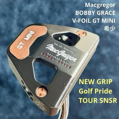 MacGregor Bobby Grace V-Foil GT Mini Putter 35 Inch Golf Club Rare - Image 1 of 4