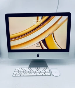 iMac 21.5" 4K Display 2019 Intel 6-Core i7 3.2GHz 8GB Ram 1TB Fusion Drive - Picture 1 of 13
