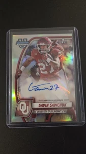 Gavin Sawchuk 2024 Bowman U Chrome Prospect Auto Refractor #PA-GSA  /299 FSU - Picture 1 of 3