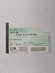 The Busters Concert Ticket Original München Saturday 23rd January 2000 - Picture 1 of 12
