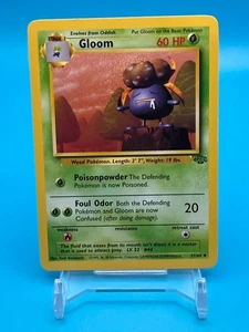 Düstere Pokemon Karte Dschungel Set #37 LP/MP Vintage Uncommon TCG - Bild 1 von 3