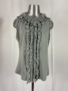 Graue Bluse von DKYN Größe L Vintage - Bild 1 von 4