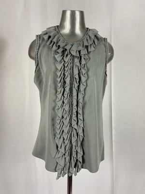 DKYN Size Large Vintage Gray Blouse - Image 1 of 4