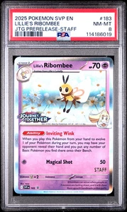 2025 Pokemon Svp En Jtg Prerelease - Staff Lillie'S Ribombee 8 PSA #183 - Bild 1 von 2