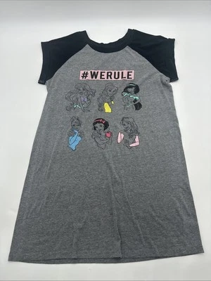 Disney Sleep Deess Girls M Gray Graphic Peint Logo …#28877 - Image 1 of 4
