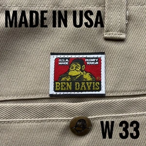 Ben Davis Frisco Shorts W33 Made in USA Beams Special Order Street Skate Chicano - Picture 1 of 9