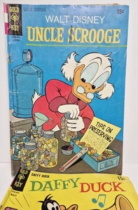 Uncle Scrooge Tips On Preserving #89 by Gold Key Comics 1970 Disney Daffy Duck - Picture 1 of 17