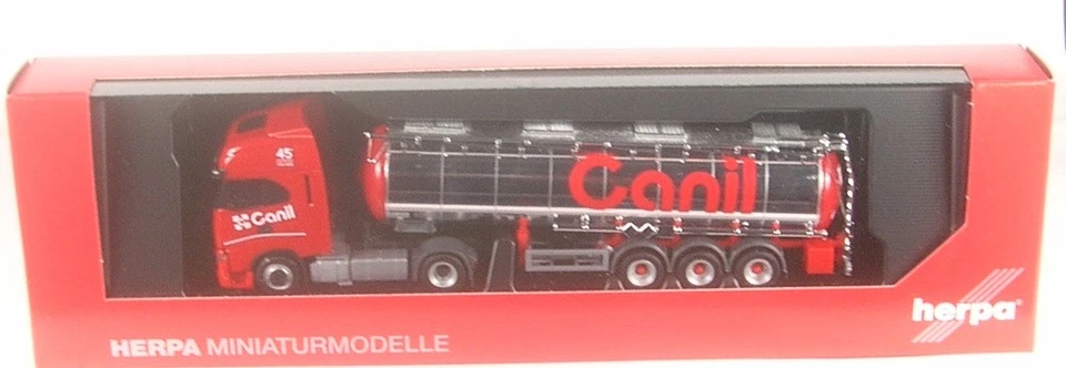 Herpa 319041 - 1/87 Iveco S-Way Chemitank-Camion Cisterna "Canil" - Nuovo