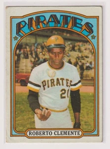 E4557: 1972 Topps Baseball #309 Clemente, VG - Picture 1 of 2
