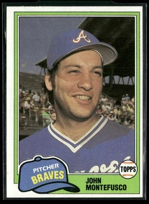 John Montefusco 1981 Topps Traded #804 Atlanta Braves SET BREAK - Image 1 of 2