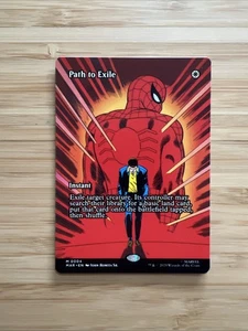 Path To Exile 0004 Regular Borderless Marvels Spider-Man - Foto 1 di 1