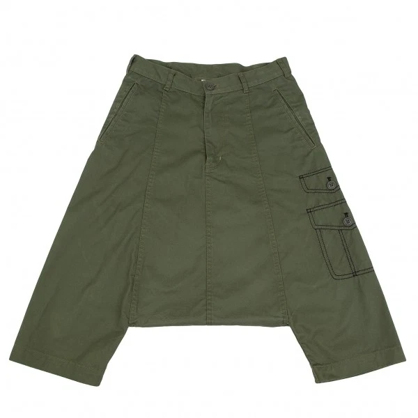 Pantalones entrepierna caída punto trompe-l'oeil COMME des GARCONS talla XS (K-110241) Foto 1 de 4