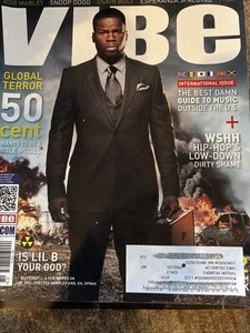 Vibe magazine 50 Cent Usain Bolt WorldStarHipHop Esperanza Spalding Laz Alanzo - Picture 1 of 4