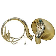 Sousaphone 22 Ręcznie robiona tuba BB Big Bell z ustnikiem i torbą transportową (złota)