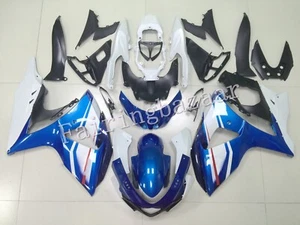 Kit de carenado de carrocería de inyección ABS blanco azul GSXR1000 2009-2016 apto para GSXR1000 - Imagen 1 de 7