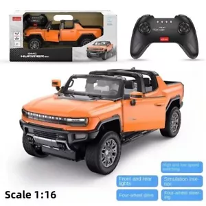 Rastar RC GMC Hummer EV Kids Remote Kinder Spielzeugauto 4W Rotation Maßstab 1:16 - Neu - Bild 1 von 16