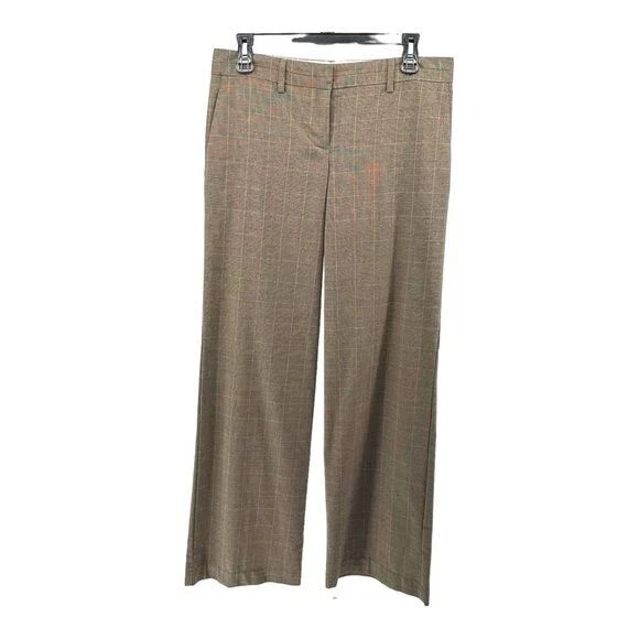 Body by Victoria’s Secret Mujer’s 4 Alto Marrón Pantalones Pantalones Cuadros Y2K Corpcore Foto 1 de 4