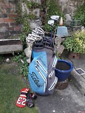 Titleist Golf Clubs Full Set  + Titleist Stadry Cart Bag 