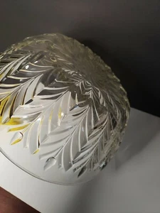 Crystal Centerpiece Bowl - Multiple Arches & Tulips - ELEGANT & HARD TO FIND - Picture 1 of 12