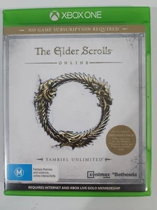 The Elder Scrolls Online Tamriel Unlimited - Xbox One - VGC - Tested - PAL  - Picture 1 of 4