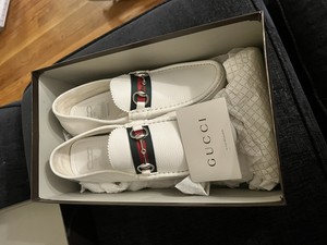Las mejores ofertas en Zapatos informales Blanco Mocasín Gucci para Hombres  | eBay