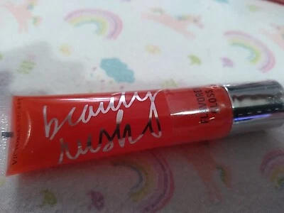 VICTORIA'S SECRET BEAUTY RUSH LIP GLOSS FLAVORED SEALED SWEET SANGRIA RARE - Image 1 of 4